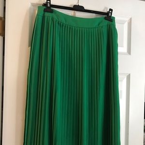 JCrew Midi Pleated Skirt